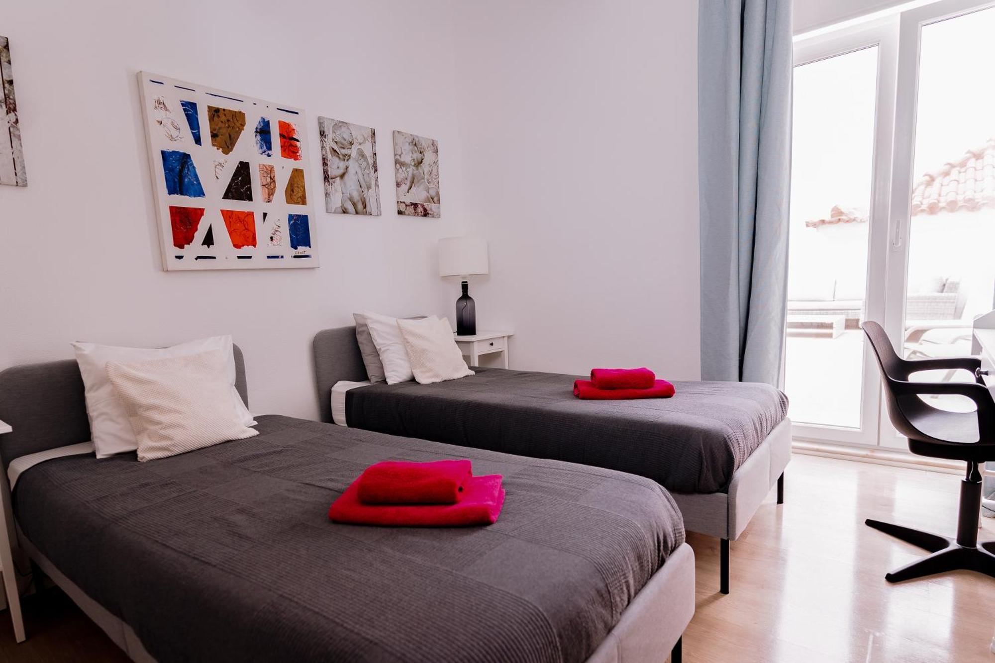 Quarto Duplo ou Twin com Terraço
