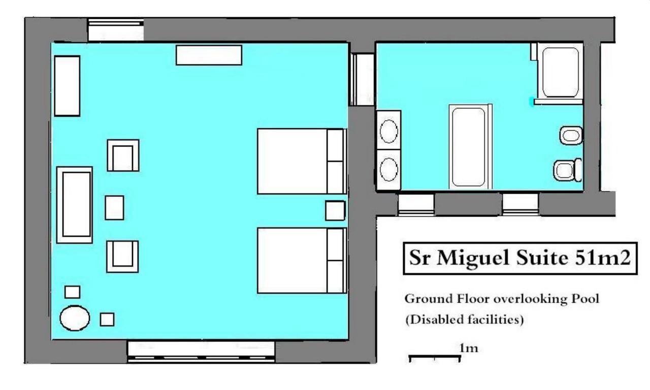 Suite com 1 Quarto - Acesso para Pessoas com Mobilidade Condicionada